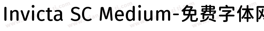 Invicta SC Medium字体转换